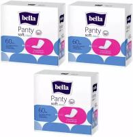 BELLA Прокладки ежедневные Panty Soft Classic 60шт толщина 3мм, набор 3шт