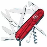 Нож Victorinox Huntsman красный полупрозрачный (1.3713. t)