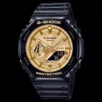 Наручные часы CASIO G-Shock, черный, золотой