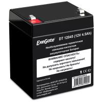 Аккумуляторная батарея ExeGate DT 12045 (12V 4.5Ah, клеммы F1)