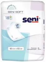 BELLA Пеленки Seni SE-091-S005-J03, 60 х 90 см, 5 шт