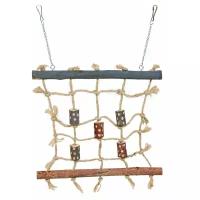 Игрушка для птиц Trixie Rope Climbing Wall, размер 27х24см