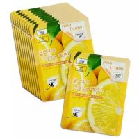 3W Clinic Тканевая маска с экстрактом лимона Fresh Lemon Mask Sheet