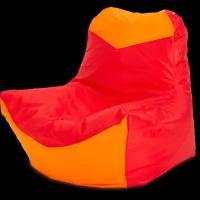 Кресло-мешок «Классическое», оксфорд, Красный и оранжевый