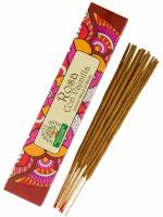 ROSE WITH VANILLA Natural Masala Incense, Namaste India (роза С ванилью натуральные масала благовония, Намасте Индия), уп. 15 г