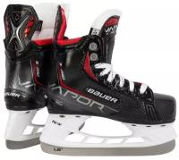 Детские хоккейные коньки Bauer Vapor 3X PRO Youth, р.Y12 D, черный/красный