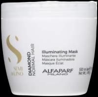 Alfaparf Milano SDL Diamond Illuminating Mask Маска для нормальных волос, придающая блеск, 500 мл, банка