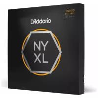 NYXL50105 NYXL Комплект струн для бас-гитары, Long Scale, Medium, 50-105, D'Addario