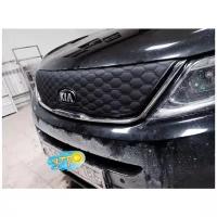 Утеплитель решетки радиатора зимний для Kia Sorento 2012-2020