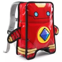Детский рюкзак Робот Красный WY-U19-009