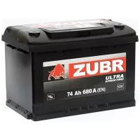 Аккумулятор ZUBR Ultra 74 Ач обратная полярность