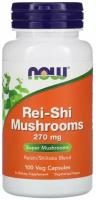 Капсулы NOW Rei-Shi Mushrooms, 110 г, 270 мг, 100 шт