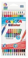 CARIOCA Карандаши двусторонние carioca bi-color