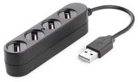 USB Hub / USB-концентратор USB 2.0 на 4 порта / HUB разветвитель / USB ХАБ для периферийных устройств