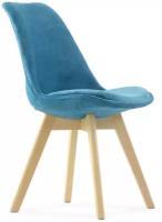 Стул Barneo N-22 Sephi велюр бирюзовый, Eames style