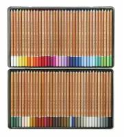 Набор пастельных карандашей Creta Color "FINE ART PASTEL"72 цв, круглый корпус d 7,5мм, грифель из натуральной пастели d 3,8