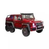 RiverToys Автомобиль Mercedes-Benz G63 AMG 4WD X555XX, красный глянец