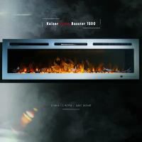 Камин линейный ELEMENT FLAME Kaiser extra Boxster 1500