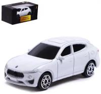 Машина металлическая MASERATI LEVANTE GTS, 1:64, цвет белый