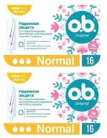 O.b. тампоны Original Normal, 3 капли