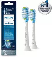 Насадки Philips Sonicare C3 Premium Plaque Defense HX9042 для эффективного удаления налёта (2 шт.)