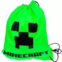 Мешок Minecraft для обуви "Крипер" (зеленый)