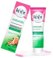 Крем для депиляции Veet Naturals с маслом виноградной косточки, 100 мл