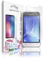 Защитное стекло LuxCase для Samsung Galaxy J1 mini 2016 / на плоскую часть экрана /