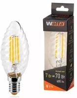 Светодиодная лампа WOLTA E14, 7Вт, 730лм, 3000К