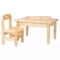 Набор стол со стульчиком регулируемый от 1 до 4 лет "Мебель для дошколят"
