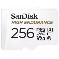 Флеш-накопитель Sandisk Карта памяти Sandisk 256GB SanDisk High Endurance microSDHC Card with Adapter - for Dashcams home monitoring