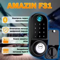 Электронный замок на дверь умный дом Amazin F31