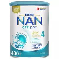 Смесь NAN (Nestlé) 4 Optipro с олигосахаридами 2'FL, с 18 месяцев, 400 г