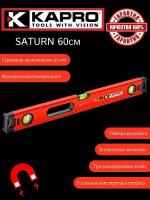 Уровень строительный магнитный 60 см 3 колбы KAPRO SATURN 987XL-41-60M