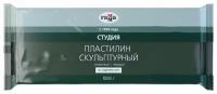 Пластилин скульптурный гамма "Студия", оливковый, 1 кг, твердый, 2.80.Е100.003 Комплект: 2 шт