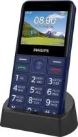 Мобильный телефон Philips E207 Xenium 32Mb синий моноблок 2Sim 2.31" 240x320 Nucleus 0.08Mpix GSM900/1800 FM microSD max32Gb