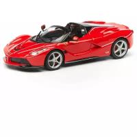 Bburago Коллекционная машинка Феррари 1:43 Ferrari LaFerrari Aperta, красная