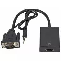 Переходник VGA to HDMI с доп. питанием