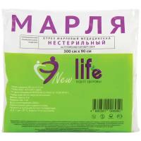 Марля медицинская отбеленная NEW LIFE отрез 3 м, плотность 36 (±2) г/ м 2