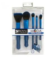 Royal&Langnickel MODA PERFECT MINERAL SET. Набор кистей для макияжа в чехле Идеальный минерал синий