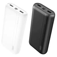 Внешний аккумулятор Power bank XO PR122 20000 mAh 2USB+Micro USB+Type-C USB-С черный