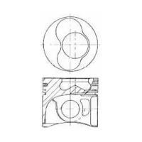 Поршень Nural 87-114907-66