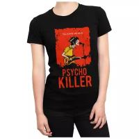 Футболка DS Apparel Talking Heads - Psycho Killer Женская Черная M