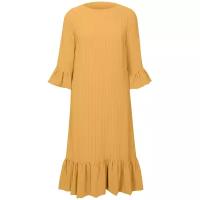 Платье MILA, размер 46, желтый