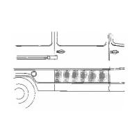 Ремкомплект двери Van Wezel 1896174 для Ford TRANSIT