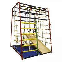 Детский спортивный комплекс Вертикаль «Весёлый малыш» NEXT, размер 131 х 107 х 147 см, мaксимальная нагрузка 50 кг, разноцветный