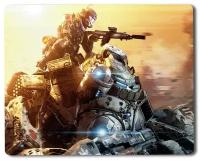 Геймерский коврик Titanfall тайтанфолл, титанфолл, игра, персонажи, пейзаж, игровой мир, экзоскелет, трансформеры-1