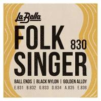 La Bella 830 Folksinger струны для классической гитары