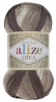 Пряжа для вязания Alize Diva Batik 1815, 100 г, 350 м, 5 штук