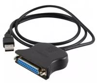 Кабель USB Am-LPT25F Orient ULB-225N18 адаптер Bitronix и Centronix переходник конвертор порта - 1.8 метра